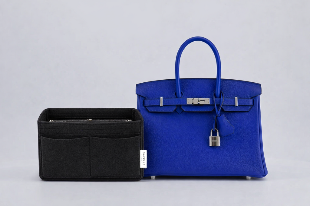 Sacelle Handbag Organizer - Jet Black Sacelle